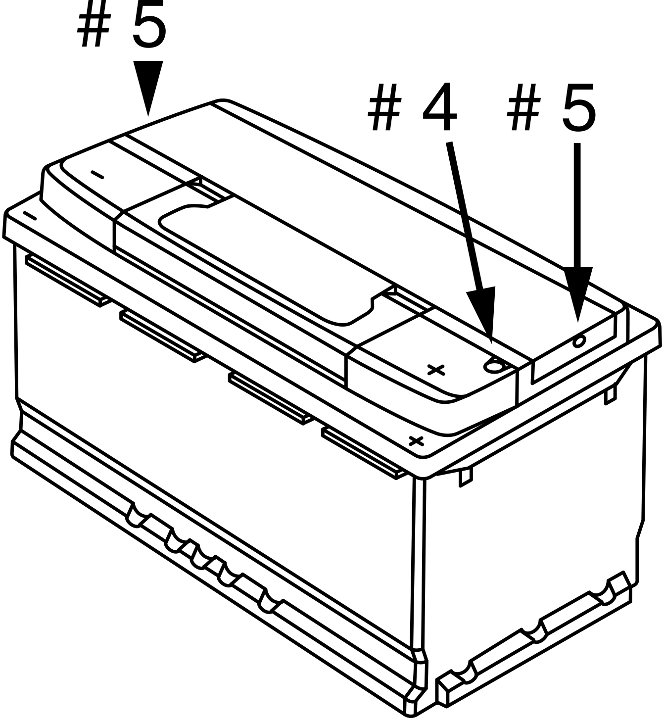 DIN Battery Vent Plug Illustration