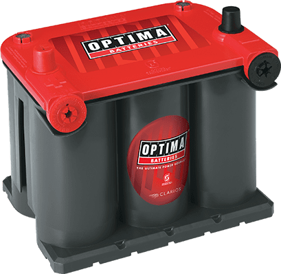 REDTOP® Starting Battery: Use this for normal engine starting where an alternator immediately monitors the state of charge and provides energy to the battery whenever it is needed.