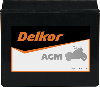 Delkor Motorcycle AGM MF-DTX20HLFront