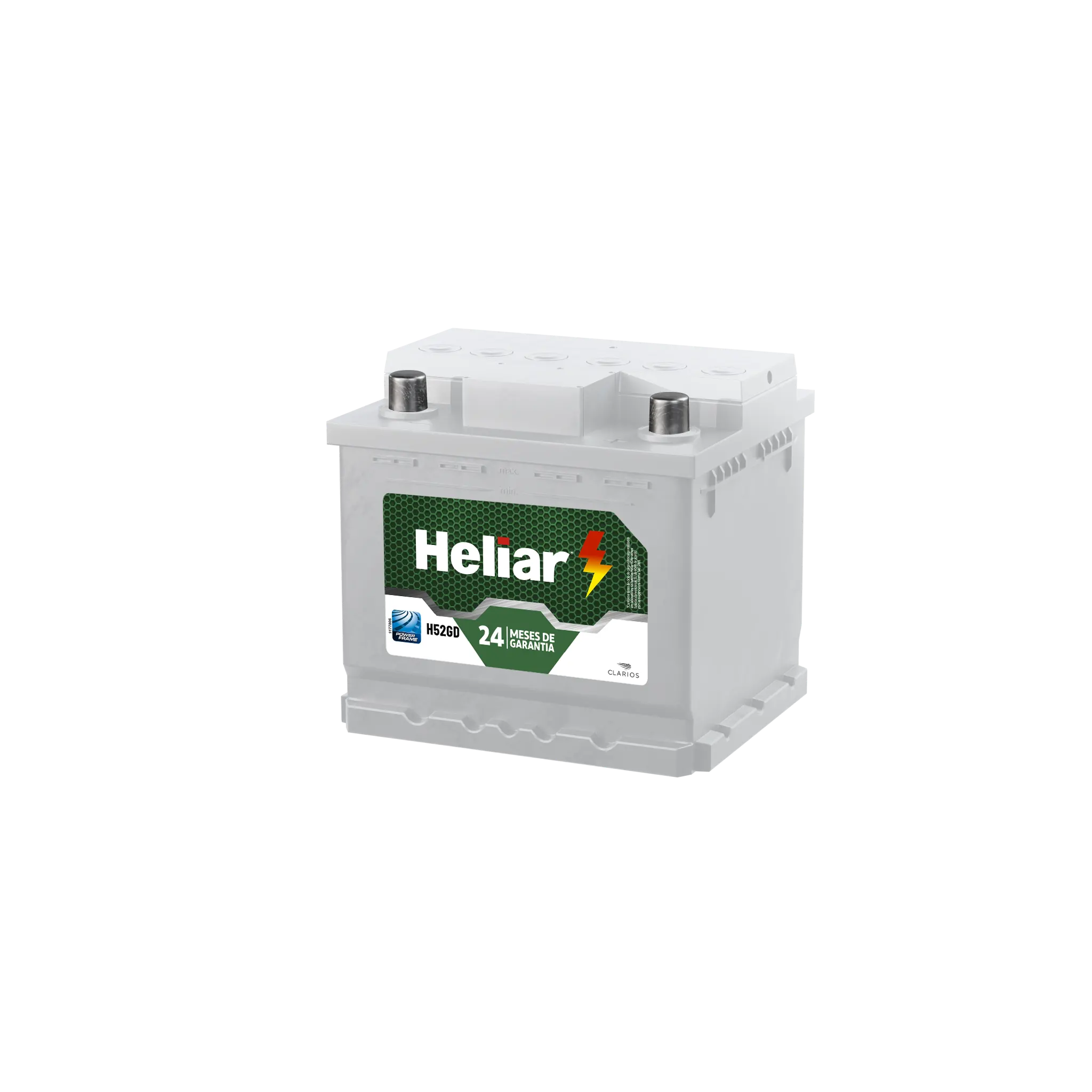 Bateria Heliar Convencional H52GD
