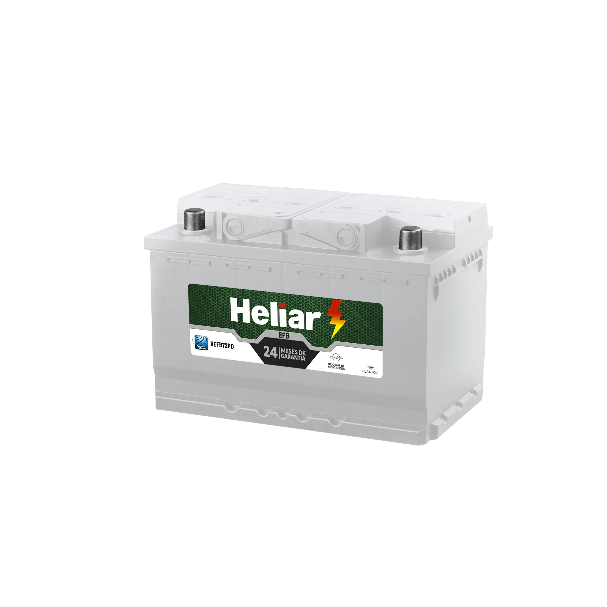 Bateria Heliar EFB HEFB72PD