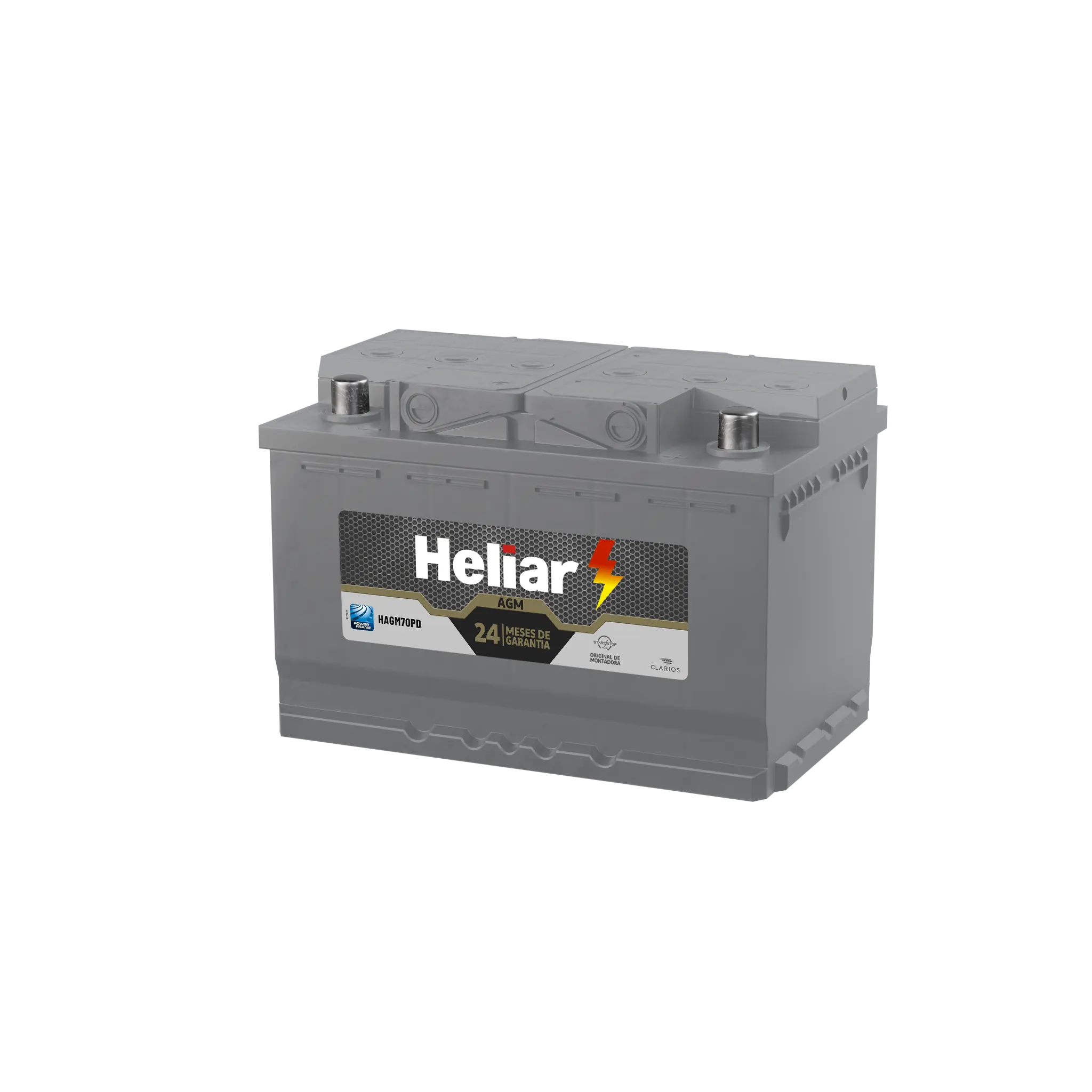 Bateria Heliar AGM HAG70PD