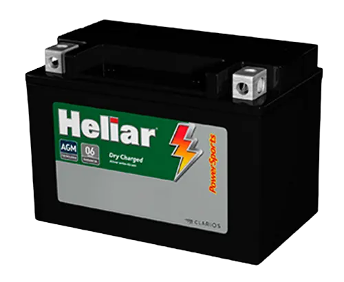 Bateria Heliar Dry Charged HTX12-BS
