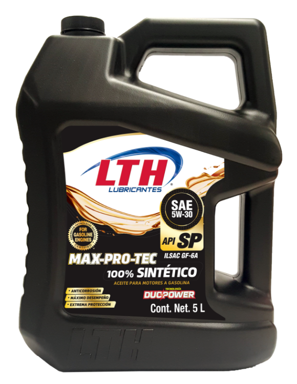 LTH MAX PRO TEC Aceite Sintético Motor SAE 5W-30 API SP GF-5