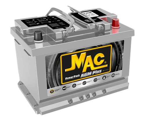 claramente pelo recoger LÍNEA MAC® AGM PLUS | Baterías MAC