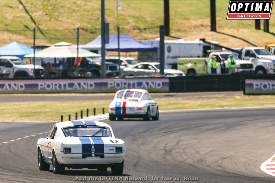 Randy Johnson's 1965 Ford Mustang at Portland International Raceway