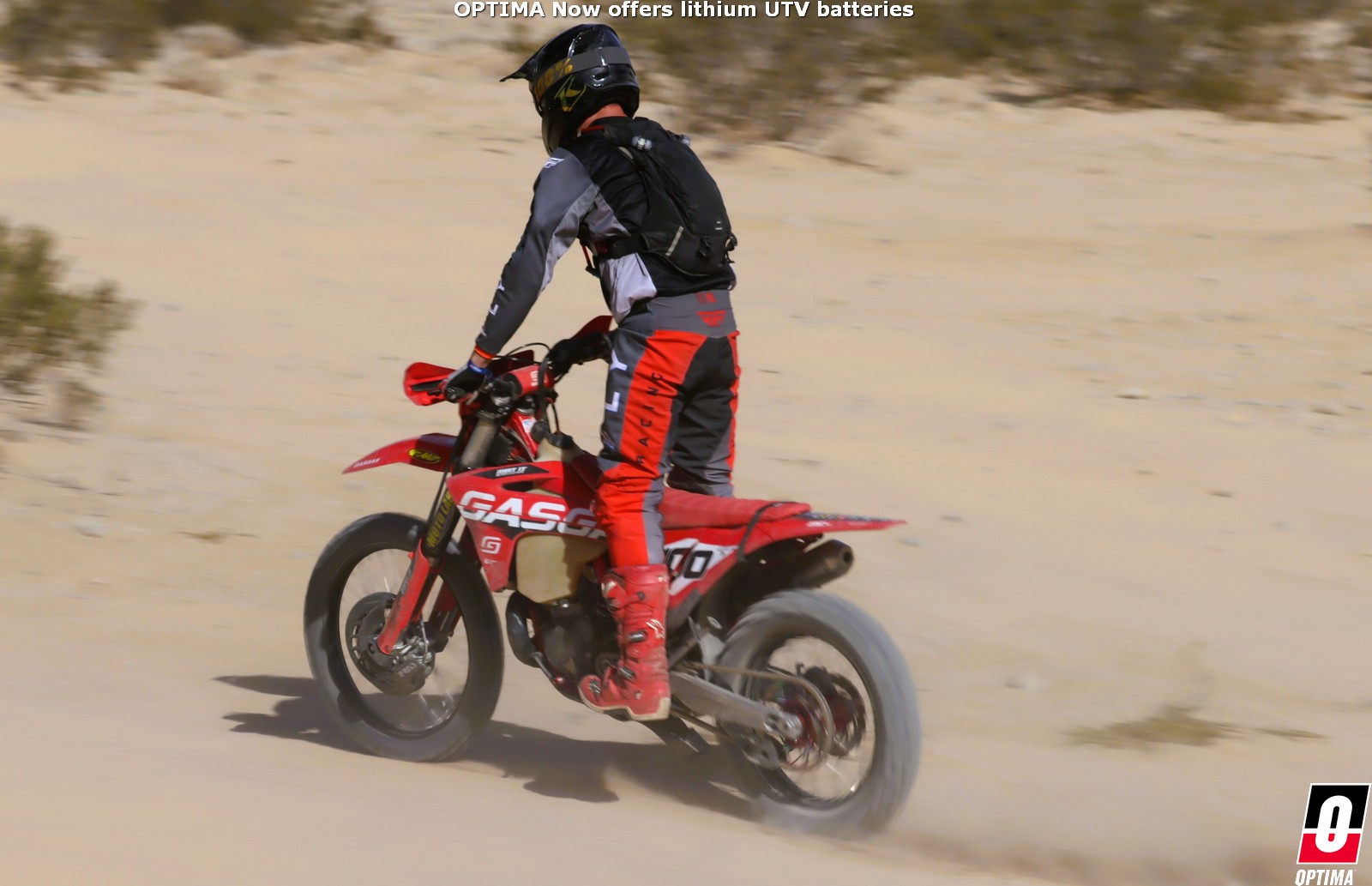 Gas Gas dirt bike battery