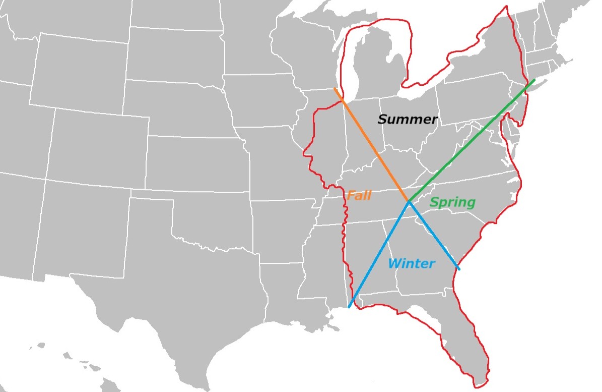 Great Loop Map
