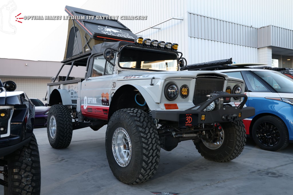 Jeeps at the 2024 SEMA Show - optimabatteries