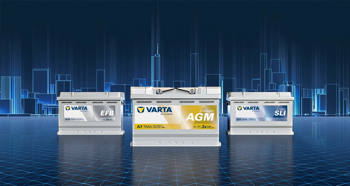 Baterias industriais Varta, Kaise e Victron