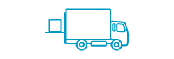 lastmile and delivery icon
