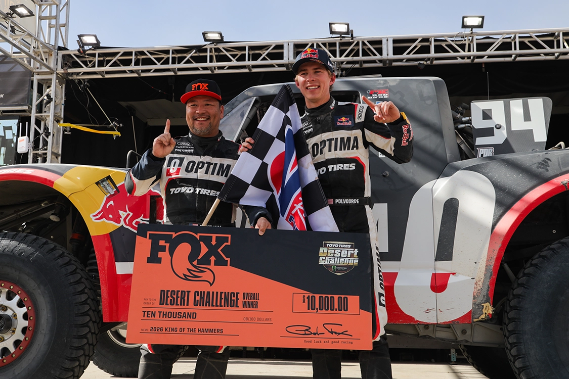 Kim and Poolvoorde win desert challenge