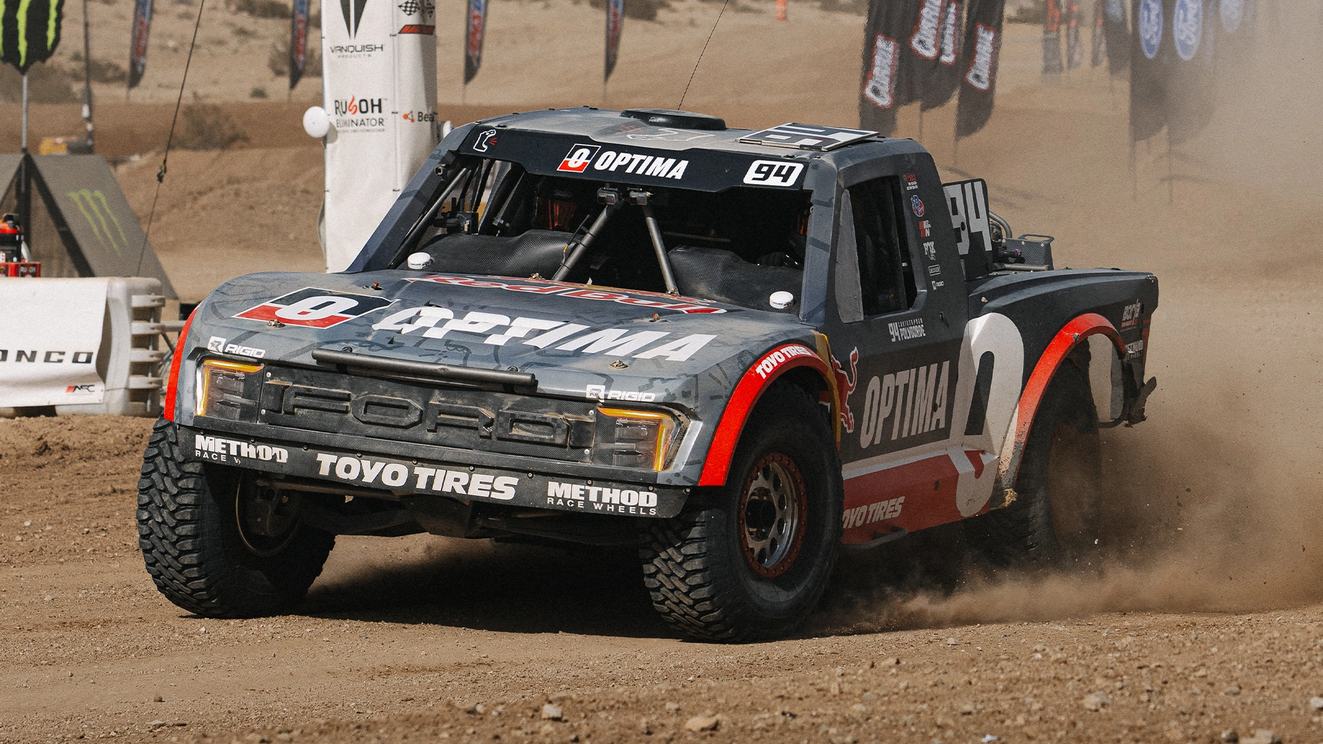 King of the Hammers Christopher Polvarde's Truck racing