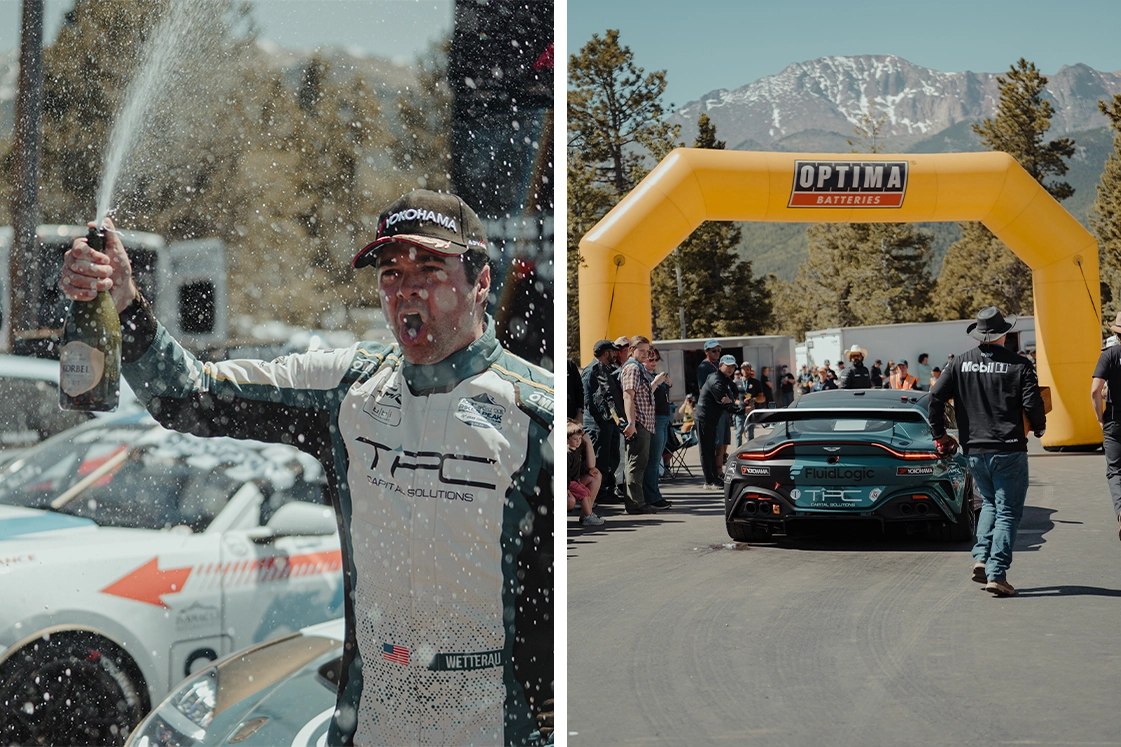 2025 international hill top steve wetterau and aston martin with mountain