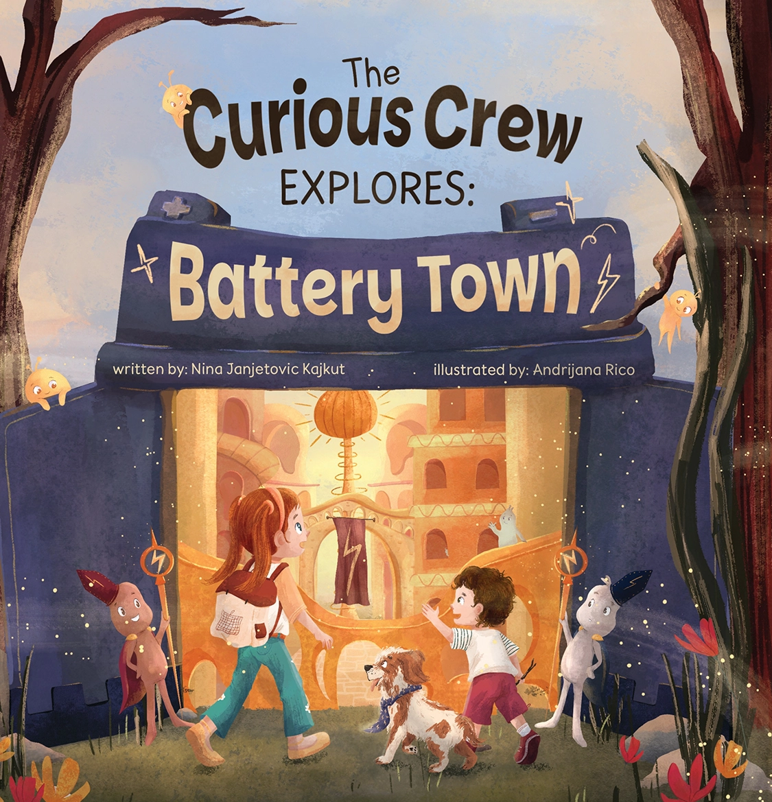 The Curious Crew Explores: Battery Town book cover