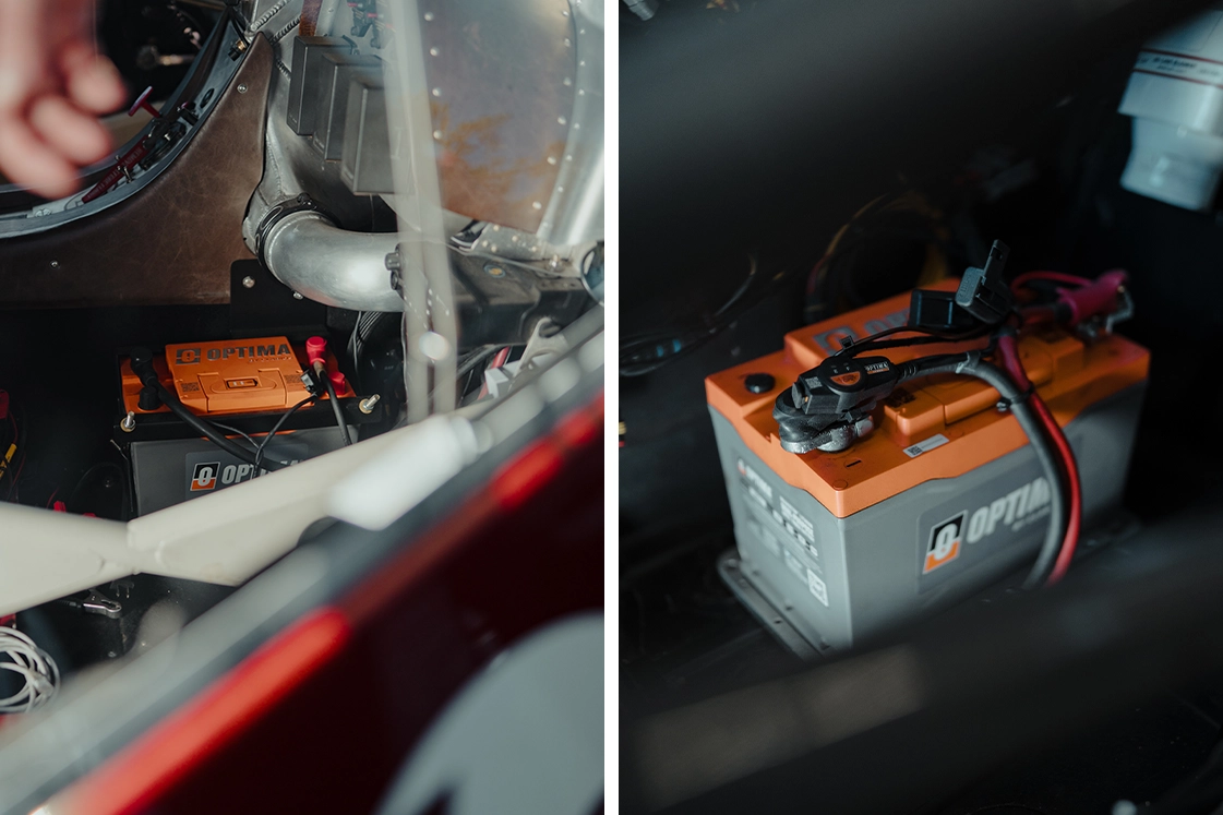 optima orangetop qh6 installed in cars at international hill top