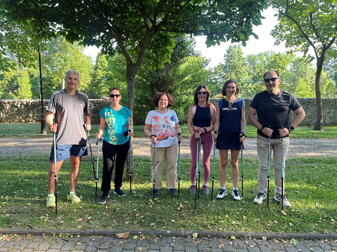 Team Nordic Walking in Spain