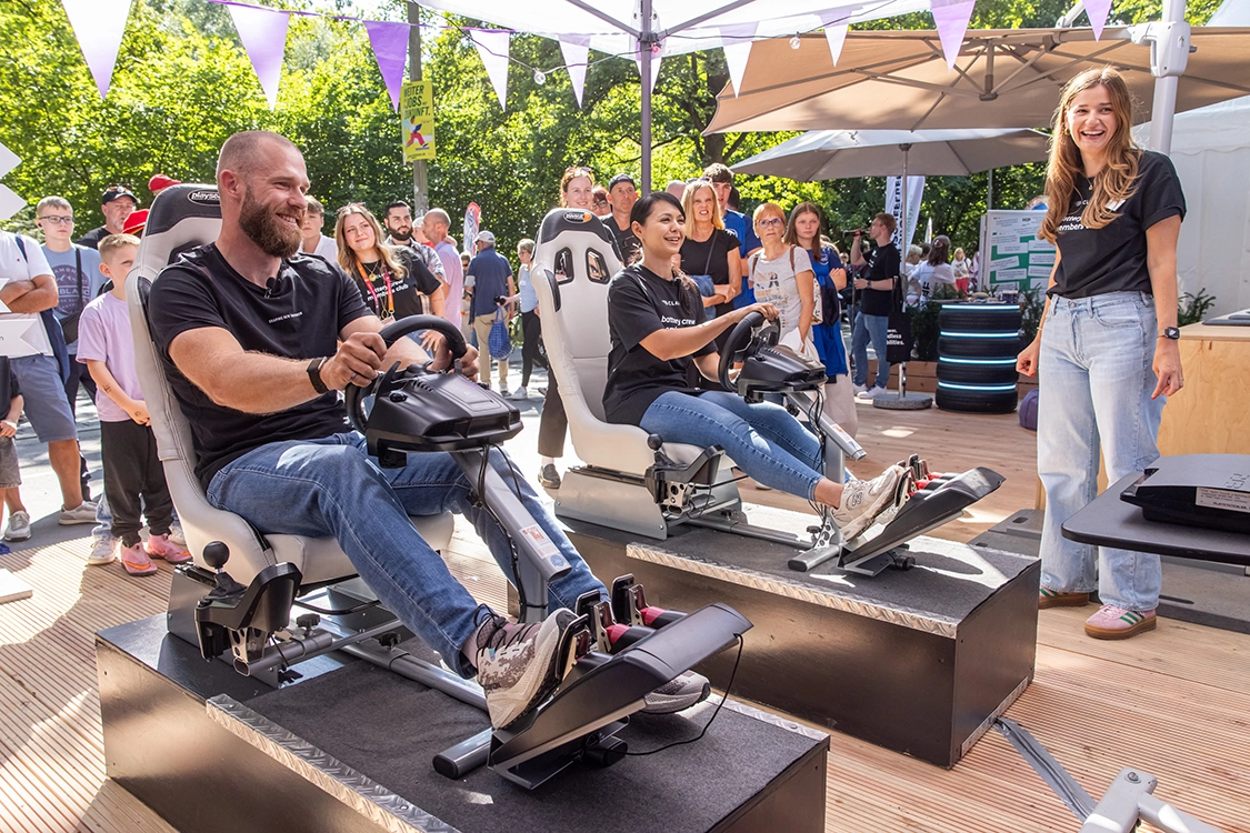 the finals racing simulator
