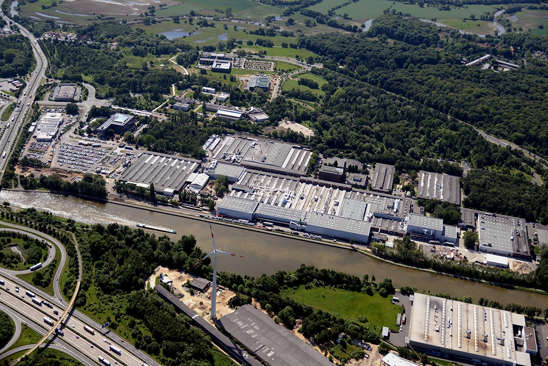 Clarios EMEA Hanover Aerial View