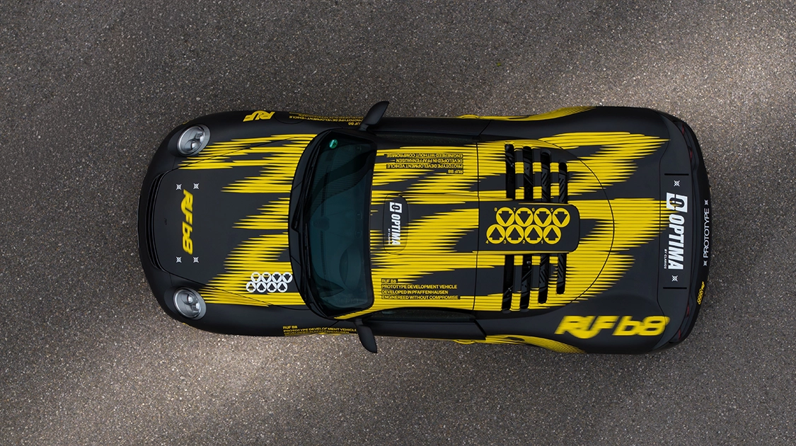 Car OPTIMA branded at Goodwood