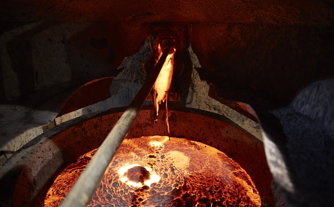 molten lead recycling