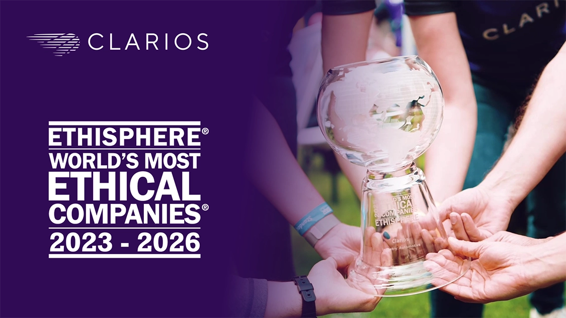 Clarios Ethisphere World's Most Ethical Companies 2023-2026